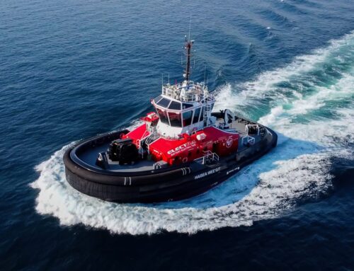 Sanmar Shipyards delivers second electric tug for greenest tugboat fleet in the world